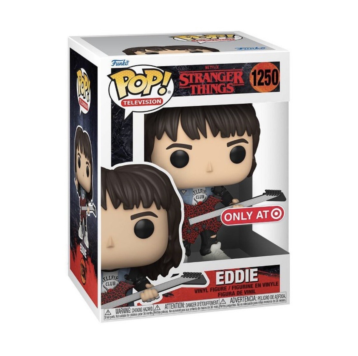 Funko Pop! Stranger Things: Eddie #1250 Target Exclusive New Ships