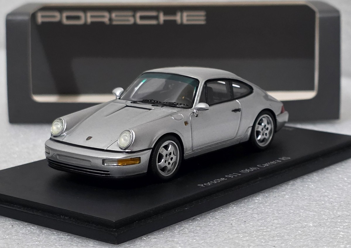 Porsche 911 964 Carrera RS 1992 Artic Silver 1:43 Spark CAP 043 11