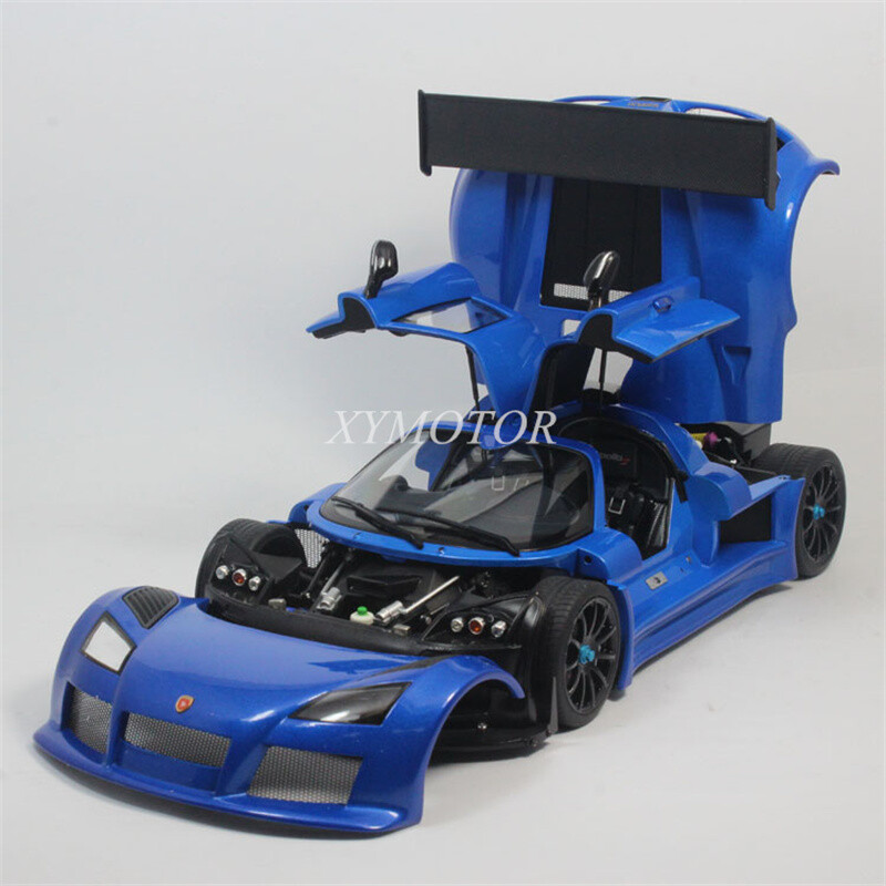 AUTOart 1:18 GUMPERT APOLLO S Diecast Car Model Gifts Blue Gifts