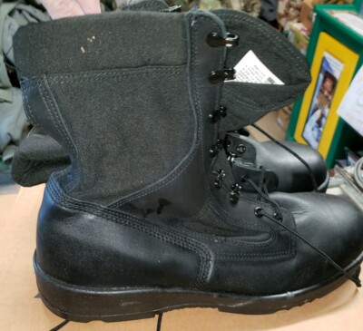 Wellco Navy Flight Deck Safety Boots | eBay