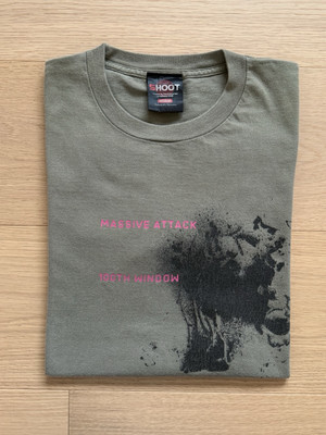 Massive Attack 100th Window T Shirt - Green - Size Medium