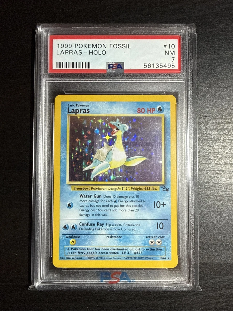 Lapras Pokémon TCG Professional Sports Authenticator (PSA) Grade