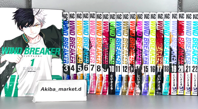 Wind Breaker Vol.1-23 Latest Full Set Japanese Manga Comics | eBay