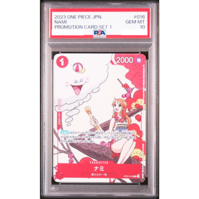PSA 10 Nami OP01-016 R Promo Matching Battle Non Holo One Piece