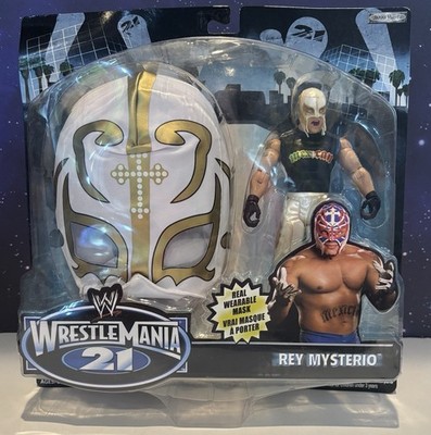 WWE Jakks Action Figure: Wrestlemania 21 Signature Gear Rey