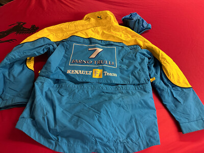RARE Mild Seven Renault F1 Jarno Trulli personal Puma Race Jacket