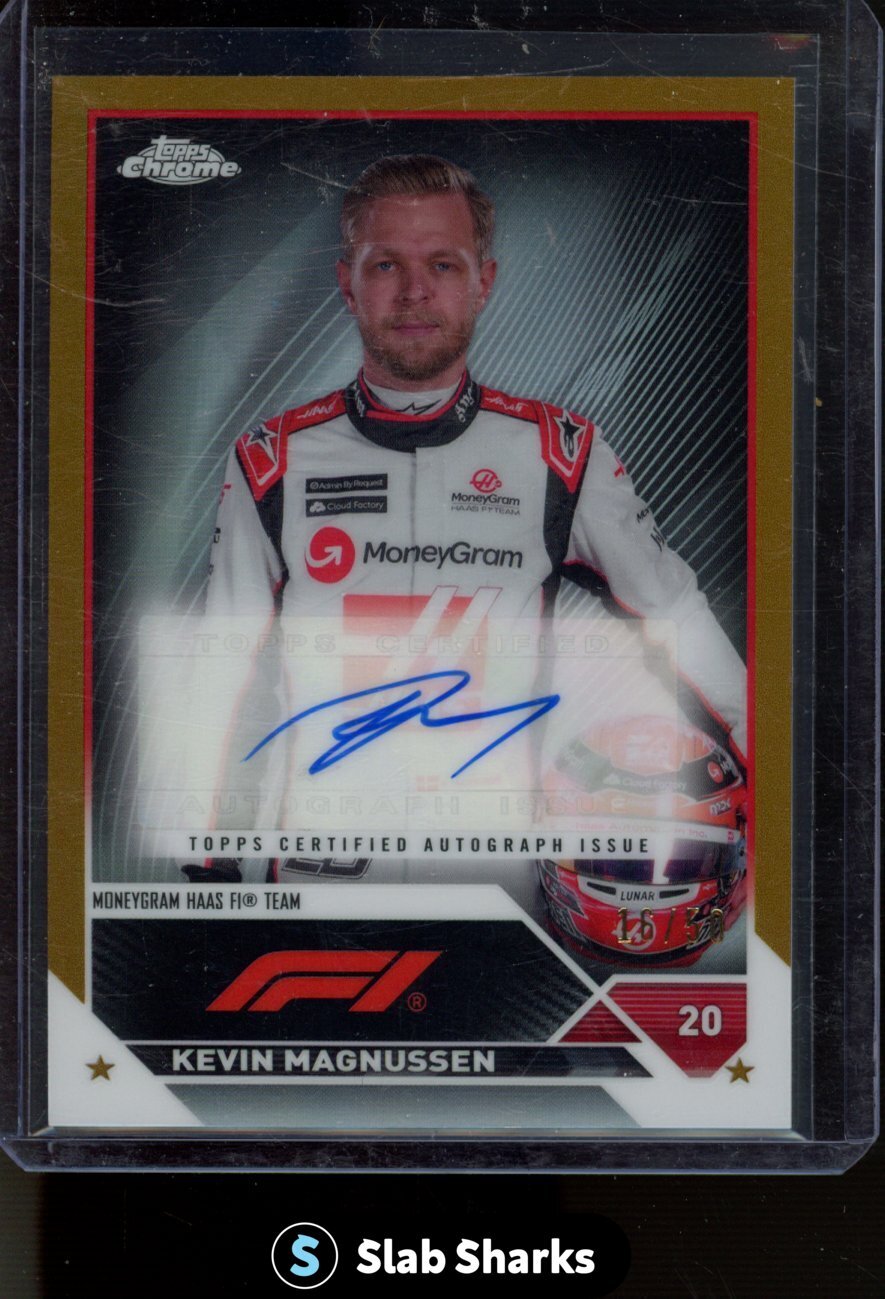 Kevin Magnussen 2023 Topps Chrome Formula 1 #CAC-KM Autographs