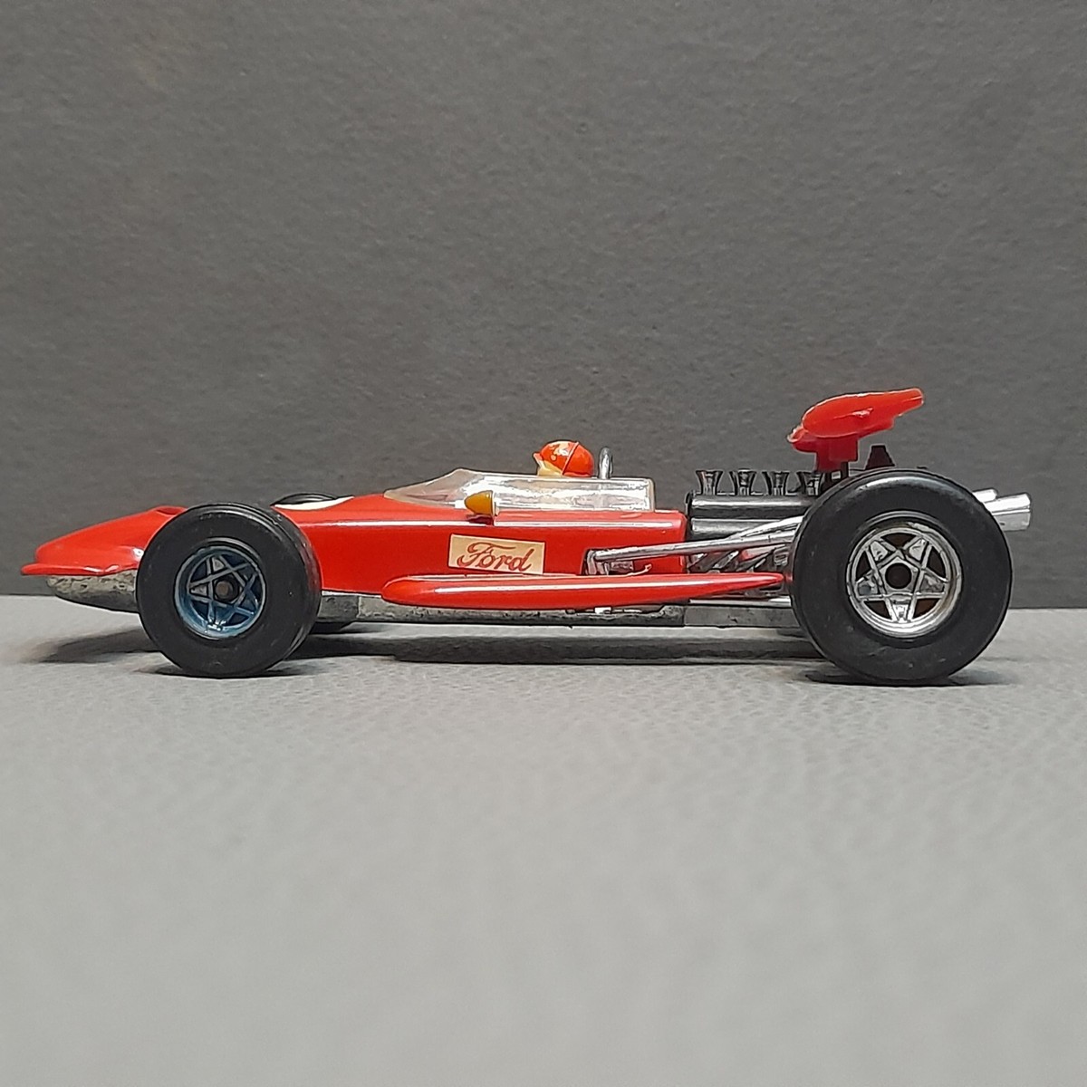 Vintage Toy Race Car F.5 Ford March F1 1:32 Politoys Made In Italy