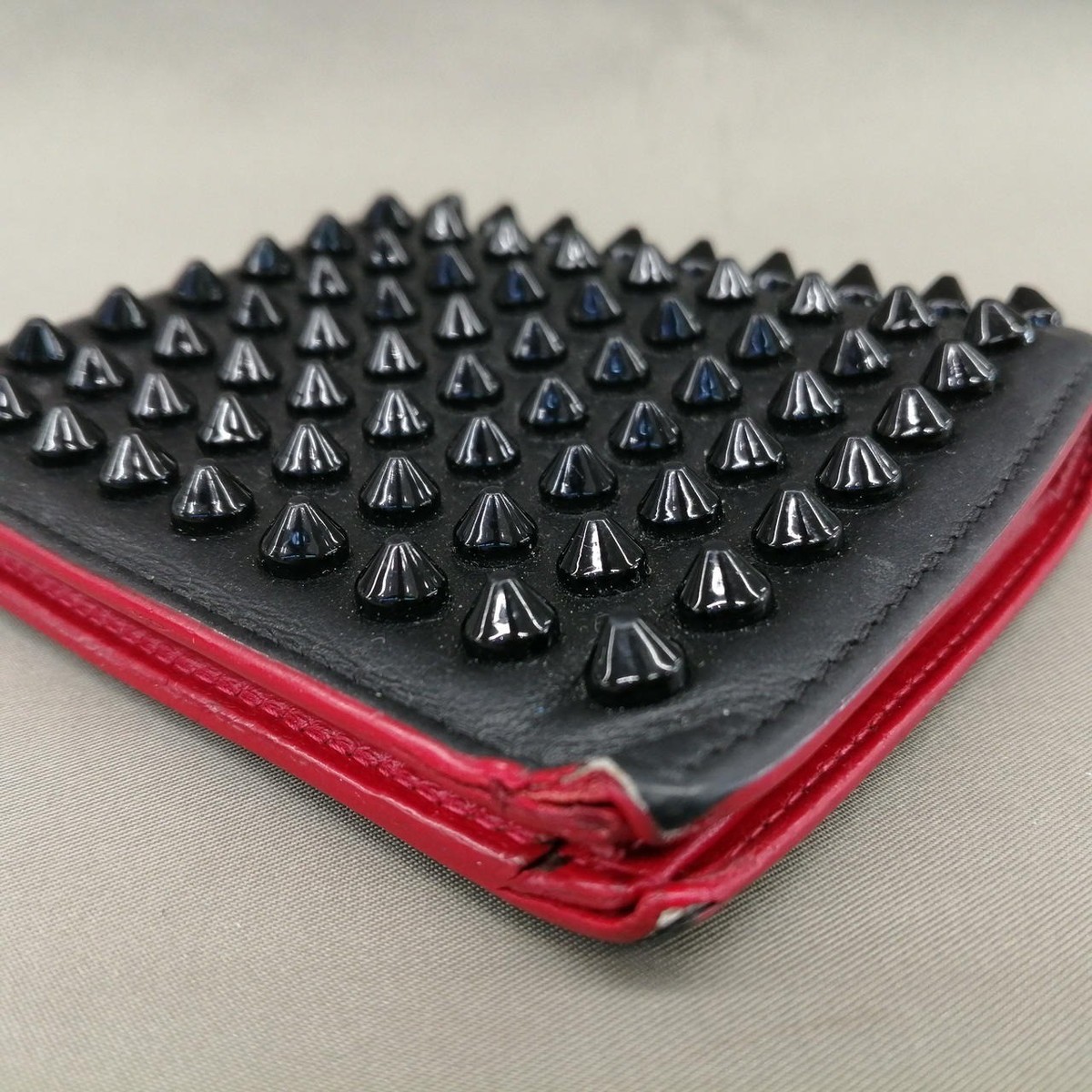 Christian Louboutin ​​​​​​​​​​​​​​Auth Bi-fold Wallet Purse Black