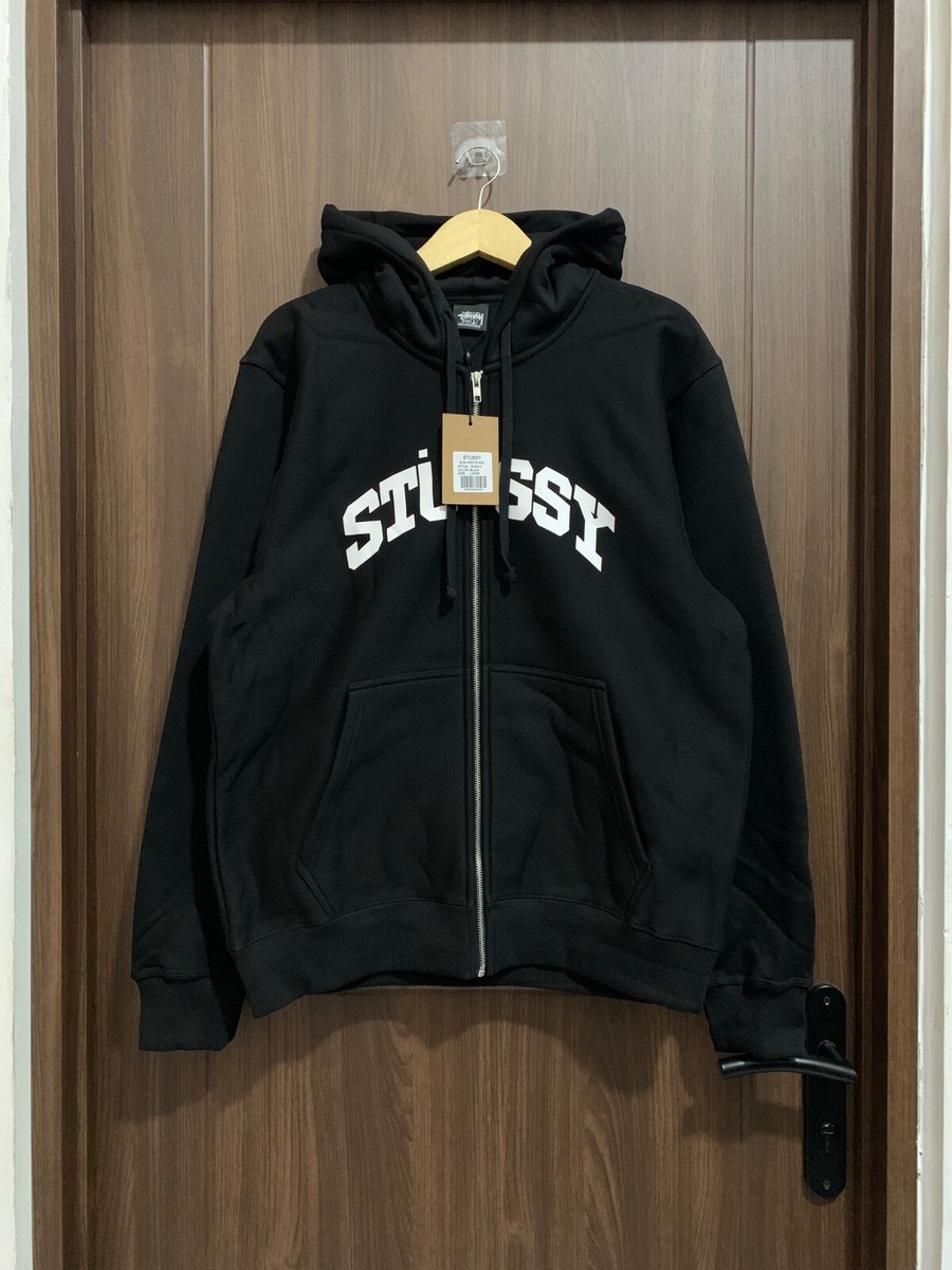 Stussy Block Sport Zip Hoodie - Large Original | eBay
