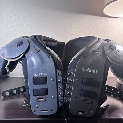Riddell Evolution Flat Series EV 57 3XL Football Shoulder Pads | eBay