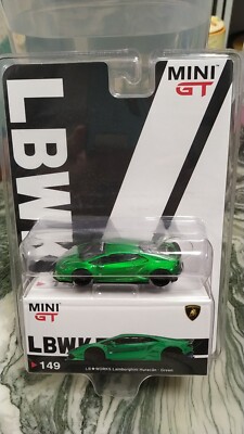 MINI GT 149 LB WORKS Lamborghini Huracán ver. 2 Green RHD | eBay