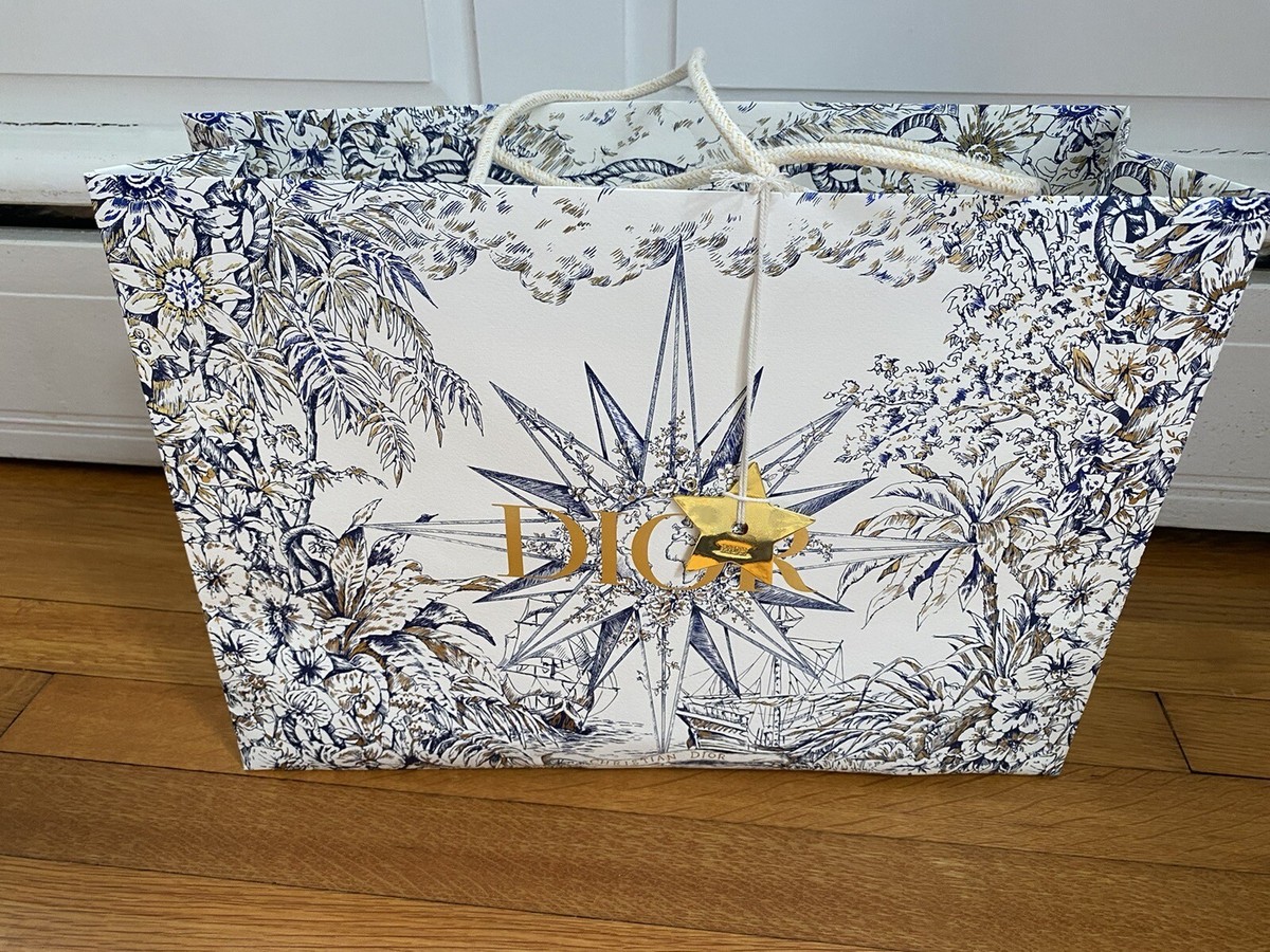 BRAND NEW RARE Authentic Dior 2022 Holiday Nautical Toile XXL Gift