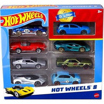 HPV78 Hot Wheels 8 Car Pack Assortment (The vehicle models are