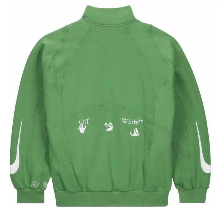 Nike x Off-White MC Track JacketKelly Green | eBay