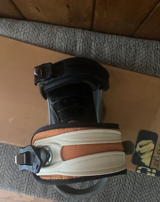 150cm Burton Charger Snowboard With Salomon Large Bindings | eBay