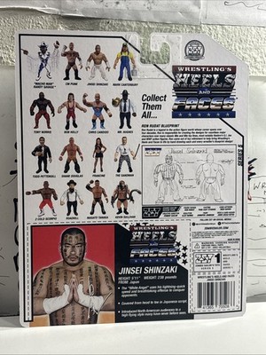 WWF Hakushi Heels Faces Zombie Sailor Toys Wrestling Figure Hasbro