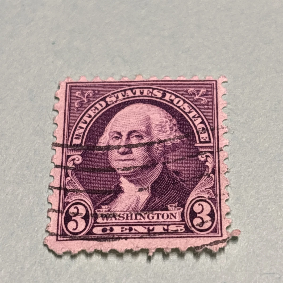 George Washington 3 Cent Stamp In Used Us Stamps (1901-Now) for