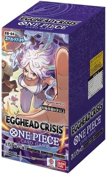 ワンピースカード box テープ付き EGGHEAD CRISIS EB-04 ワンピース