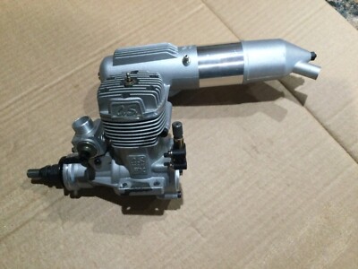 O.S. Max 91FX ring engine with E-4020 silencer | eBay