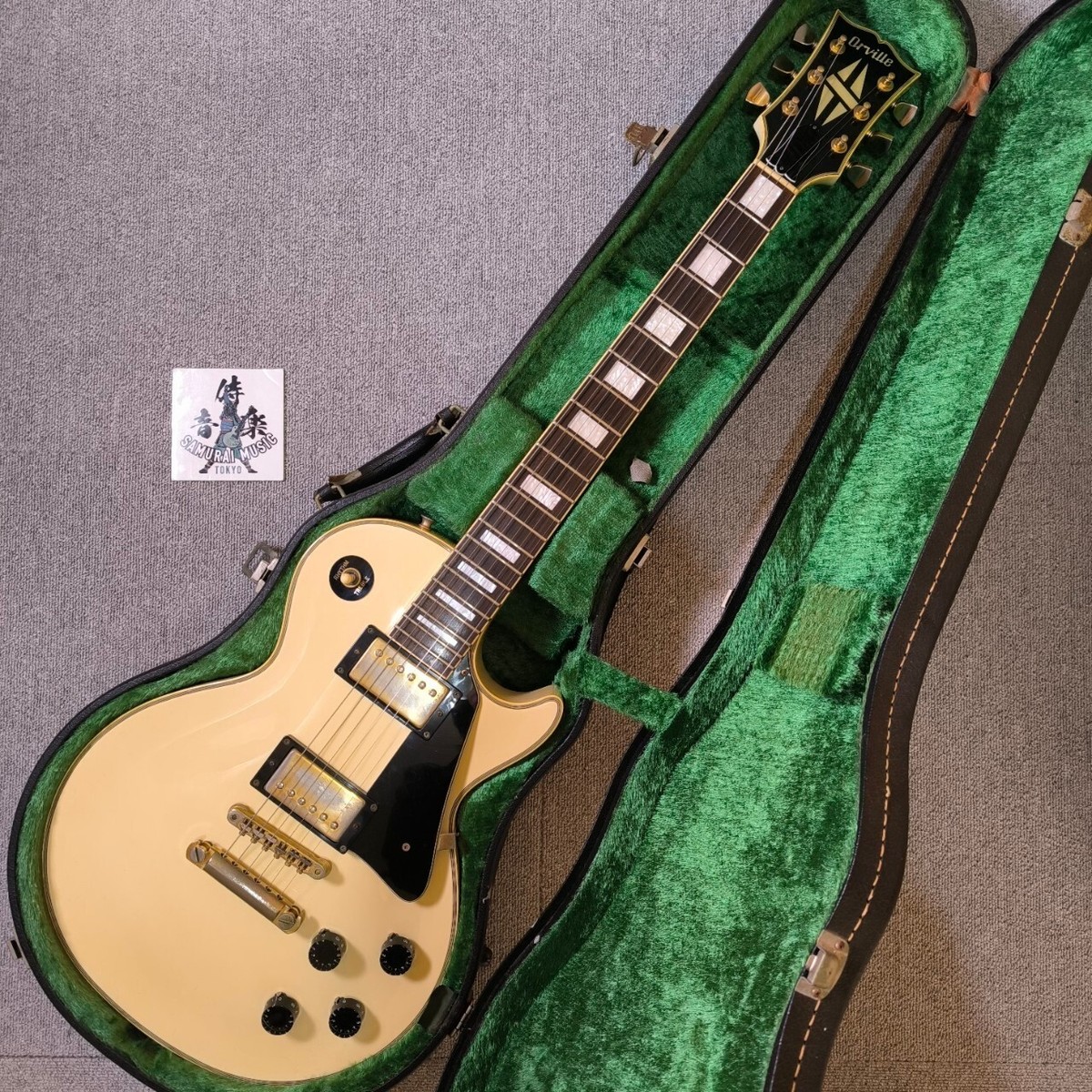 Orville By Gibson Les Paul Custom Electric Guitar MIJ By Terada