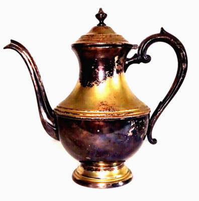 Vintage Rare Victorian Plate Silver Plate EP Copper BM Mounts