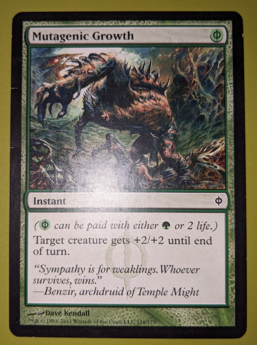 Mutagenic Growth x1 New Phyrexia 1x Magic the Gathering MTG | eBay