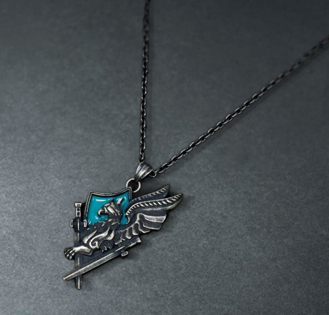 Final Fantasy XIV Wings of Promise Benedikta Pendant Silver