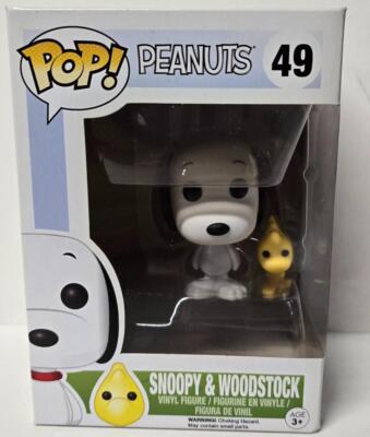 FUNKO POP SNOOPY with WOODSTOCK #49 49 PEANUTS NEW NRFB