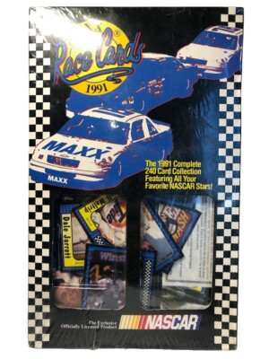 Maxx Race Cards 1991 Complete 240 Card Collection of Nascar Stars