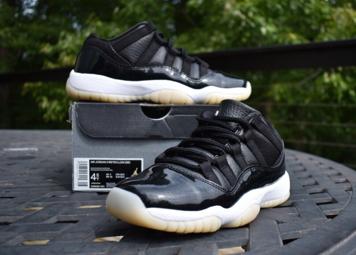 Nike Air Jordan 11 Retro Low GS '72-10' 2022 528896-001 Youth Size