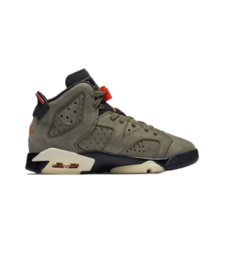 Nike Air Jordan 6 Retro x Travis Scott Mid Olive Jordan 6 AJ6 TS