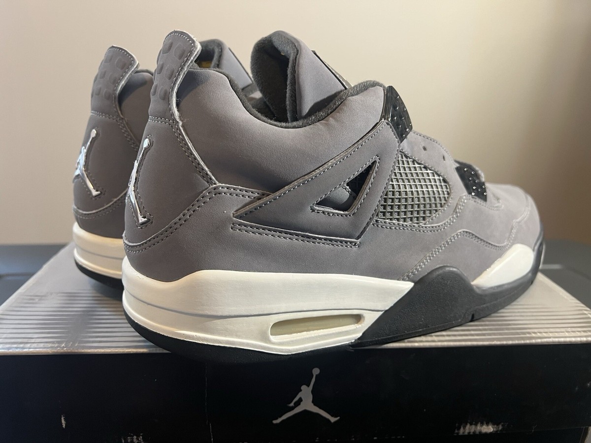 Size 12 - Air Jordan 4 Retro 2004 Cool Grey | eBay