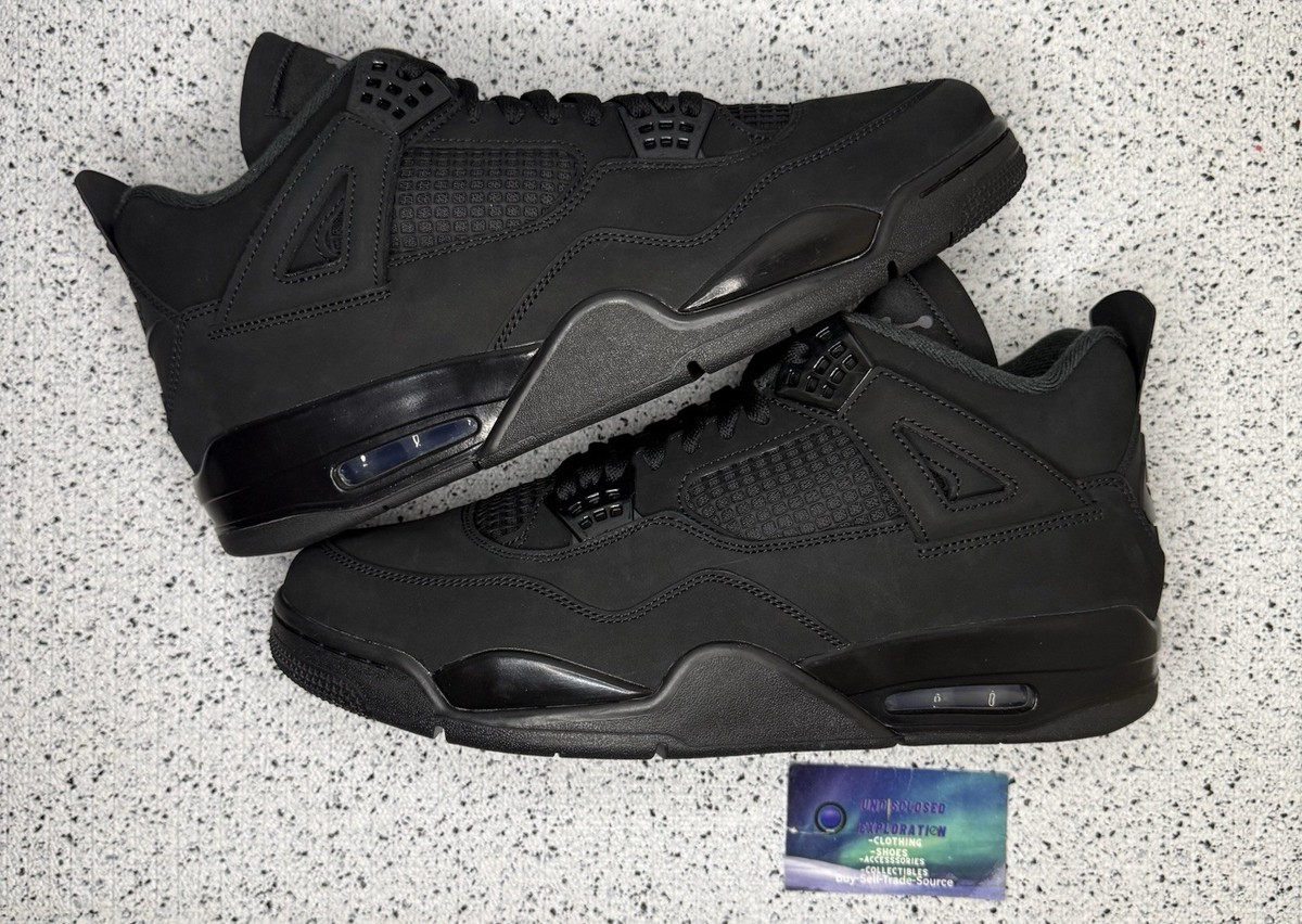 Size 13 - Jordan 4 Retro Mid Black Cat for sale online | eBay