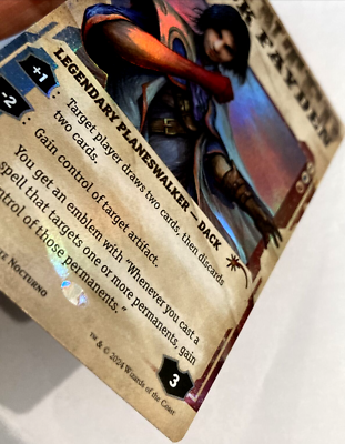 MTG Dack Fayden RAINBOW FOIL Secret Lair Drop 1689 NM | eBay