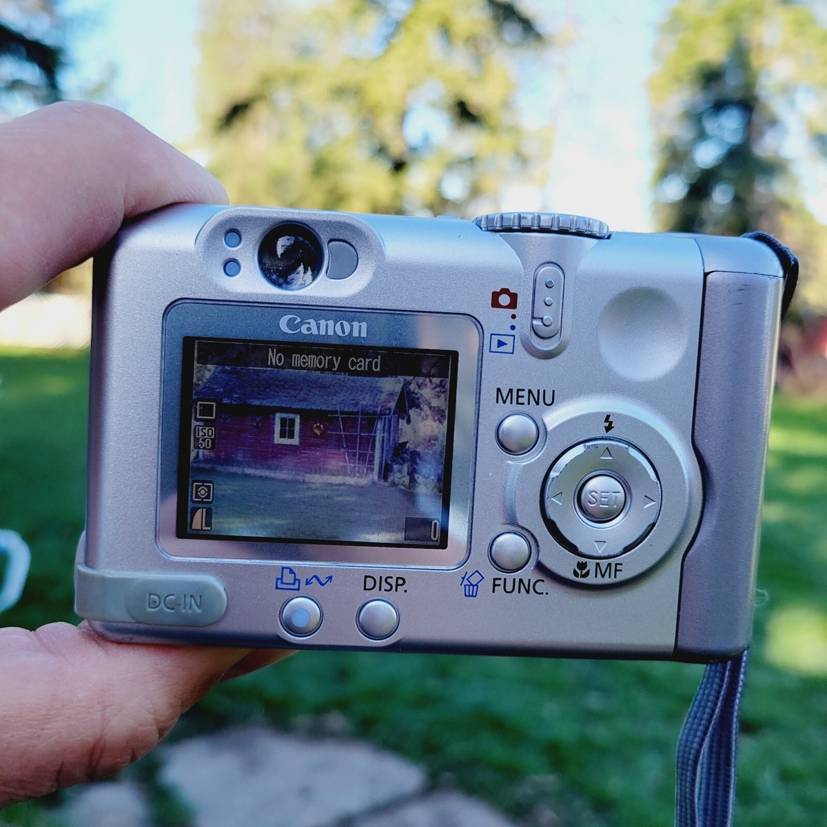 Canon Powershot A85 4 Mega Pixel Silver NO SD CARD | eBay