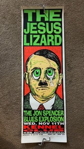 Jesus Lizard Poster | eBay