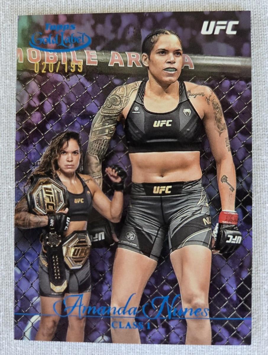 UFC 王者 アマンダ・ヌネス ゴールドカード psa10 UFC 王者 アマンダ