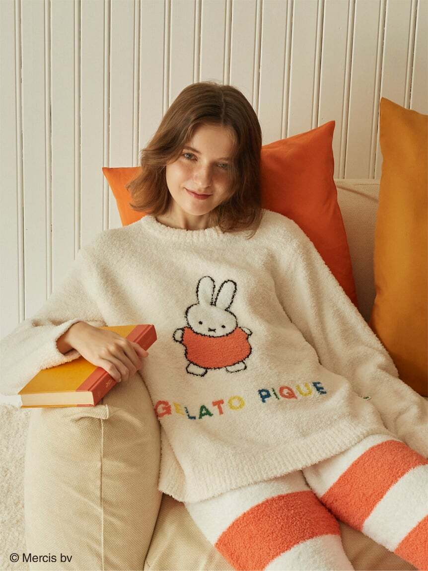 Gelato Pique Dick Bruna Miffy PAJAMA Pullover Long Pants Set