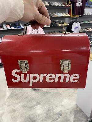 Supreme Lunch Box Red FW 15 100% Authentic | eBay