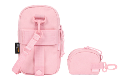 Supreme Camera Bag + Mini Pouch light Pink SS25 Water Resistant