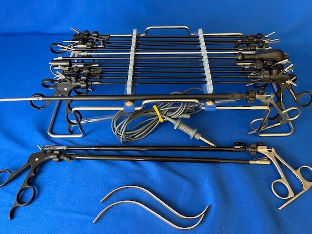 Karl Storz Clickline 16 piece Advanced Laparoscopic set 5mm x 36cm