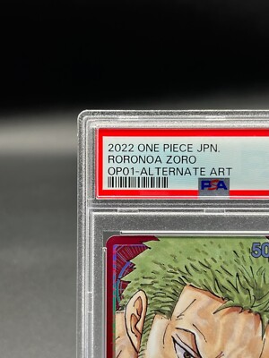 PSA 10 Roronoa Zoro Parallel OP01-001 L ROMANCE DAWN ONE PIECE