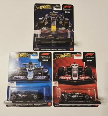 Formula 1 2024 Full Set 2025 HW Hot Wheels Premium F1 Cars HRV11