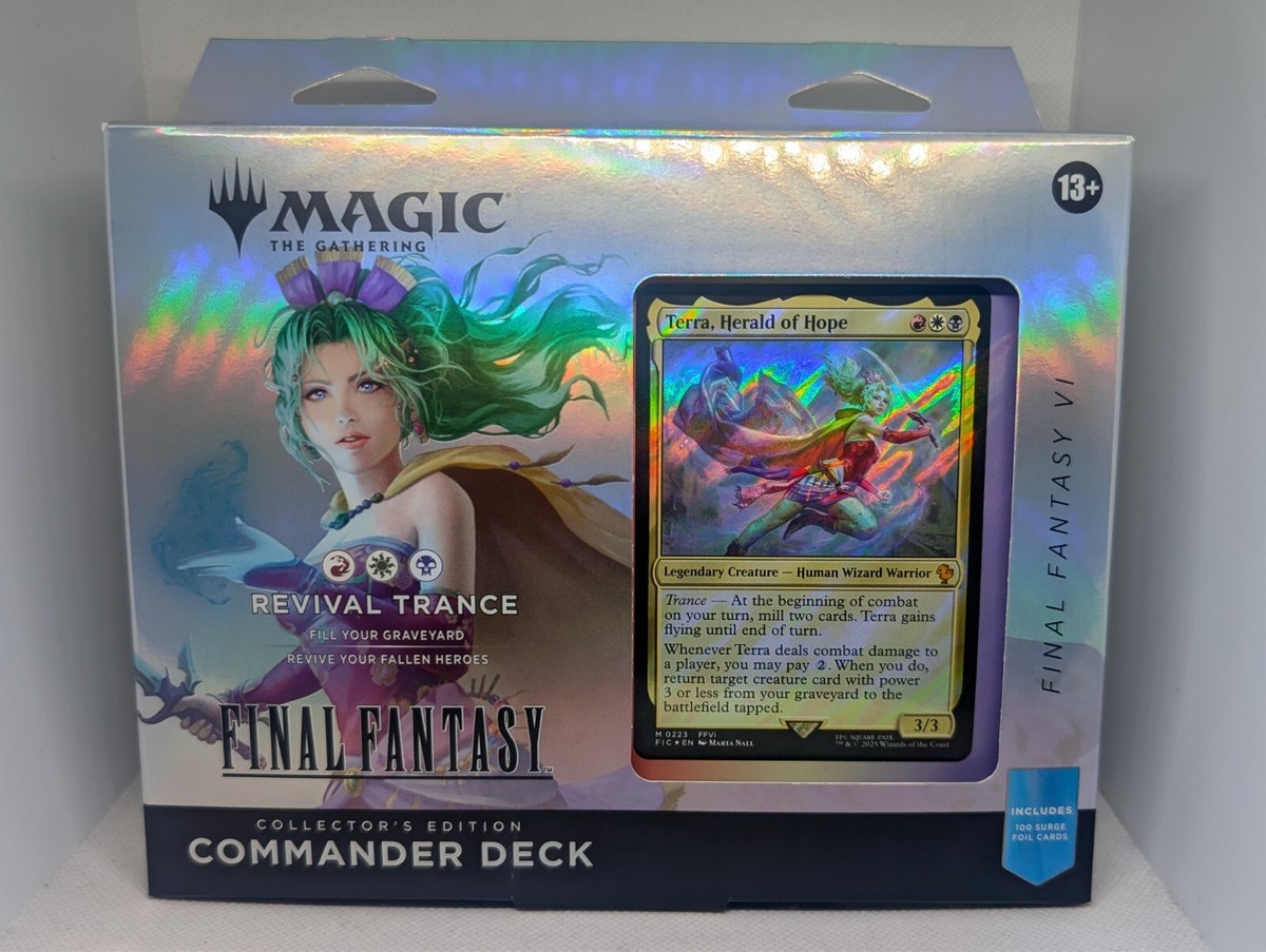 MTG x Final Fantasy VI Revival Trance Collector's Edition FF6