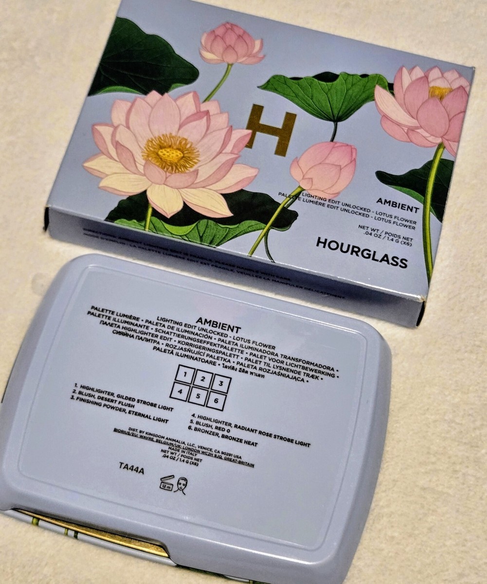 Hourglass Ambient Lighting Edit Unlocked LOTUS FLOWER Palette