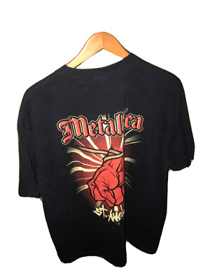 Vintage Rock And Death Metallica St. Anger Embroidered Rock T