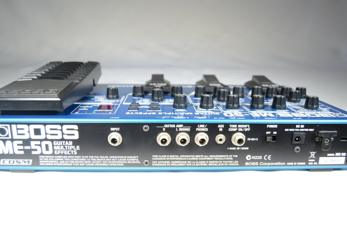 Boss ME-50 Guitar Multiple Effects Multi-Effect Pedal | eBay