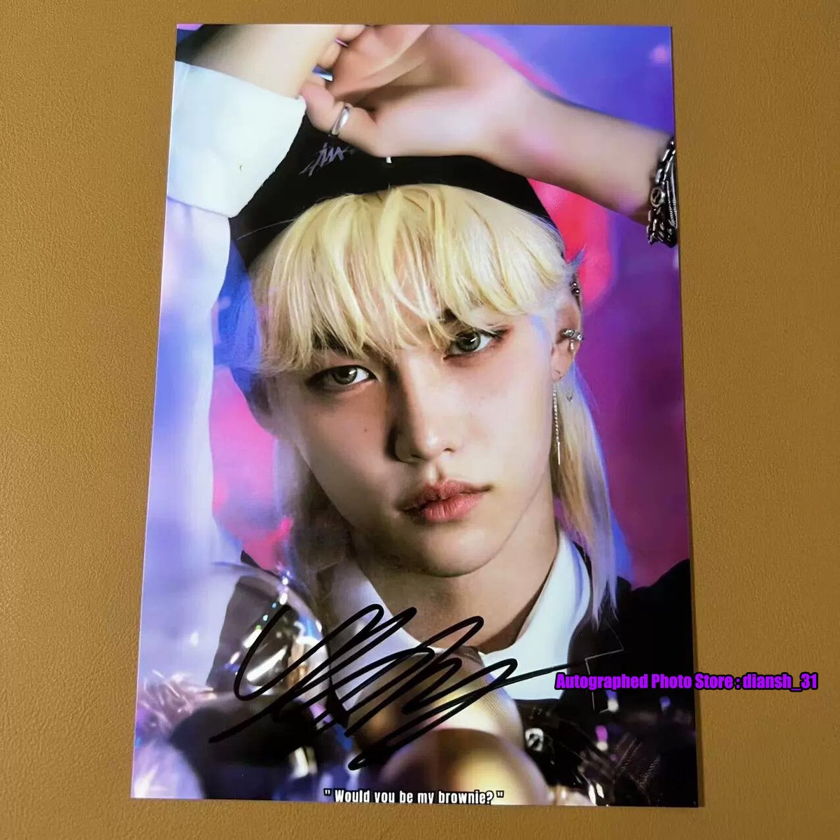 StrayKids DO IT フィリックス ポストカード US版 サイン Felix Do It