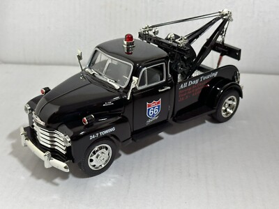 JADA SHOWROOM 1953 CHEVY WRECKER TOW TRUCK BLACK 1:24 DIECAST